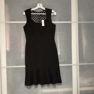 WHBM, NWT Black Sleeveless Dress, 10P